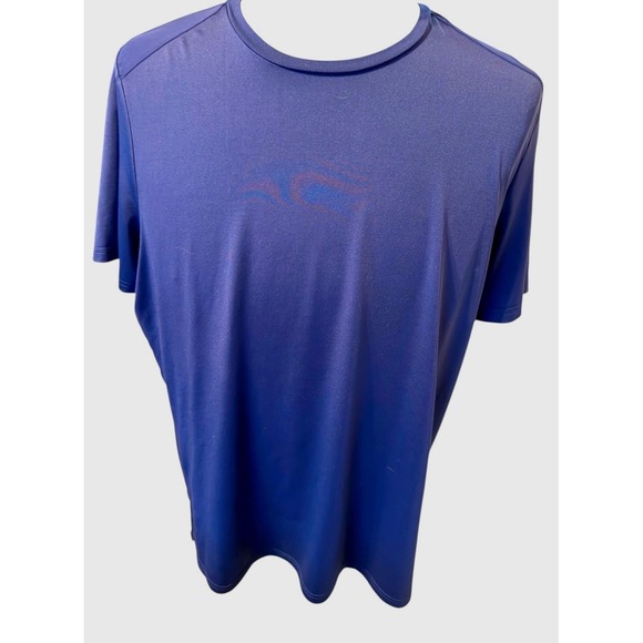 Zyia Active Men Navy Blue Athletic Performance‎ T Shirt Size XL - Picture 2 of 7